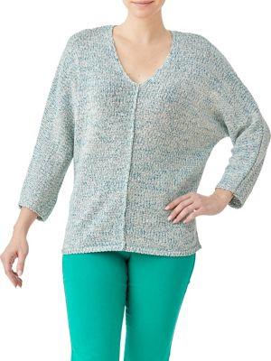 Olsen Urban Bloom Cotton Blend Sweater