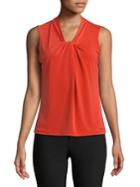 Calvin Klein Petite Knotted Tank Top