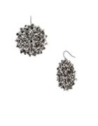 Kenneth Cole New York Hematite Items Crystal Drop Earrings