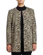 Joan Vass Plus Tiger Snap Coat