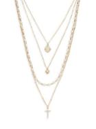 Design Lab Four-row Nested Layer Necklace
