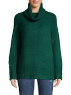 Joan Vass Cowlneck Raglan Sleeve Sweater