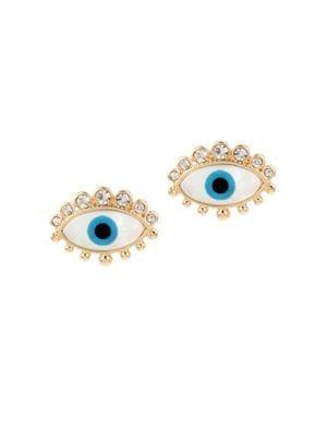 Bcbgeneration Modern Mystic Eye Stud Earrings