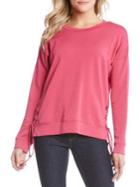 Karen Kane Side-tie Knit Sweatshirt
