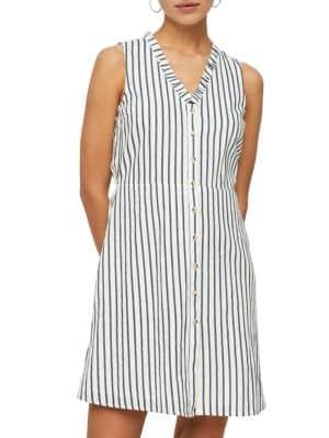 Vero Moda Coco Striped A-line Dress