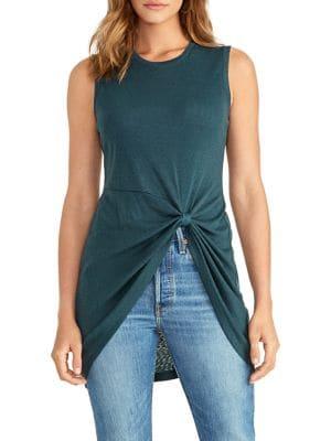 Rachel Roy Sleeveless Knot Top