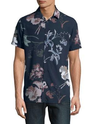 Selected Homme Sun Cotton Button-down Shirt