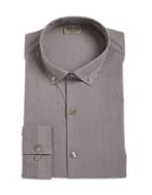 Kenneth Cole Reaction Slim-fit Striped Dress Shirt