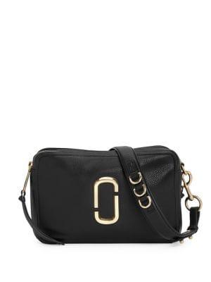 Marc Jacobs The Softshot 27 Leather Crossbody Bag