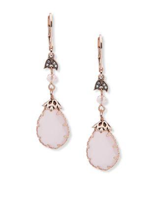 Lonna & Lilly Crystal-embellished Drop Earrings