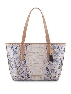 Brahmin Palaminto Asher Medium Leather Tote