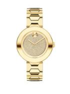Movado Bold Bold T-bar Stainless Steel And Crystal Bracelet Watch