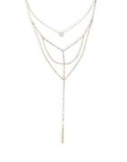 Design Lab Lord & Taylor Layered Chain Pendant Necklace