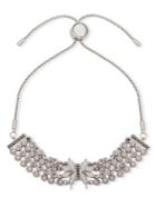 Jenny Packham White Opal And Crystal Slider Bracelet