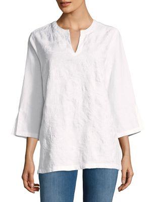 Tommy Bahama Floral Linen Tunic