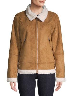 Vero Moda Faux Shearling-trimmed Jacket