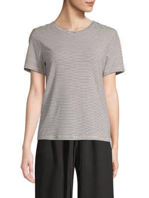 Vero Moda Striped Woven T-shirt