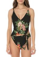 Isabella Rose Floral One Piece Swimsuit