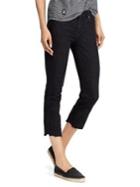 Lauren Ralph Lauren Petite Floral-hem Skinny Jeans