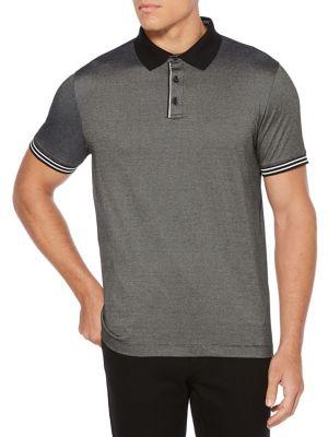 Perry Ellis End-on-end Striped Polo