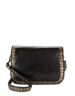 Patricia Nash Vitellia Leather Crossbody Bag