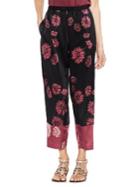 Vince Camuto Zen Bloom Chateau Sketch Wide-leg Pants
