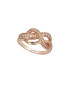 Le Vian Diamond And 14k Rose Gold Ring