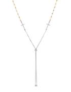 Lord & Taylor Sterling Silver Rosary Y Necklace