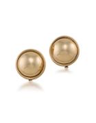 Lauren Ralph Lauren Simulated Pearl And 12k Goldplated Clip-on Earrings