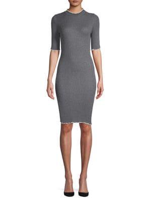 Dorothy Perkins Classic Frayed Sheath Dress