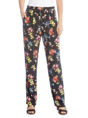 Karen Kane Floral-print Pants