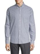 Michael Kors Benton Slim-fit Stripe Shirt