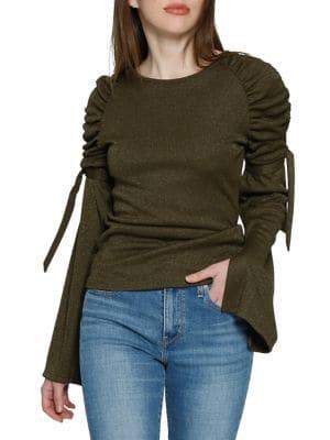 Walter Baker Lindell Ruching Top