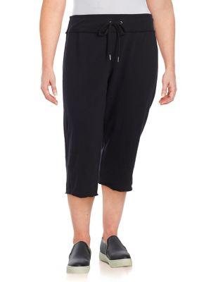 Calvin Klein Performance Plus Cropped Cotton Joggers