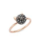 Karl Lagerfeld Crystal Choupette Ring