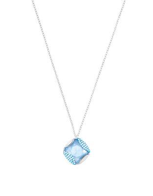 Swarovski Blue Crystal Heap Pendant Necklace