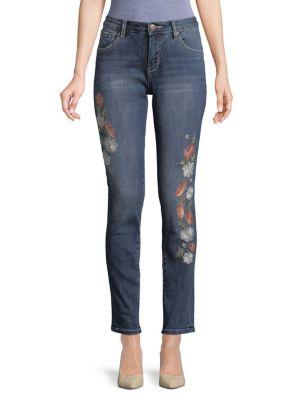 Jag Sheridan Embroidered Slim Jeans