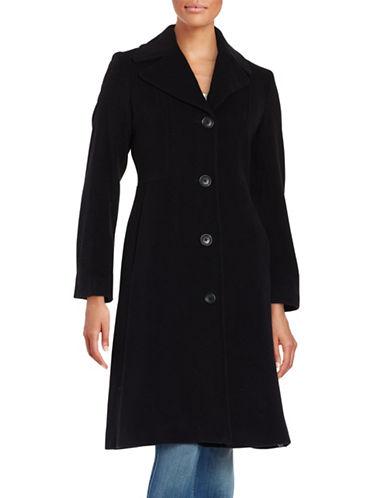 Anne Klein Wool-blend Walking Coat