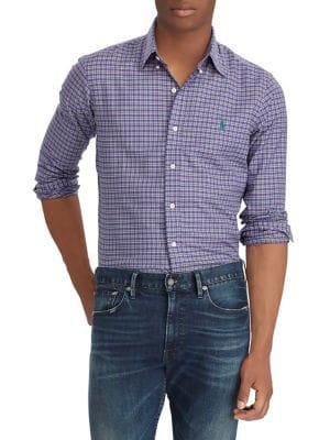 Polo Ralph Lauren Classic Fit Plaid Twill Shirt