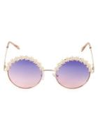 Circus By Sam Edelman 50.8mm Round Daisy Sunglasses