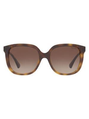 Ralph By Ralph Lauren Eyewear 0ra5257 55mm Square Nylon Sunglasses