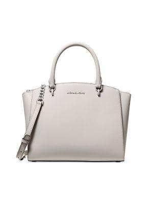 Michael Michael Kors Large Ellis Leather Satchel