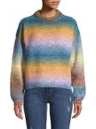Vero Moda Rainbow Ombre Knit Sweater