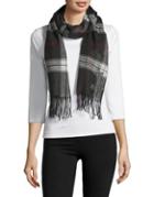 Lord & Taylor Fringed Cotton Scarf