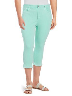 Nydj Plus Capris With Released Hem