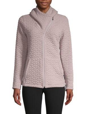 Calvin Klein Performance Asymmetric Full-zip Jacket
