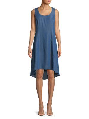Context Sleeveless Hi-lo Dress