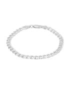Lord & Taylor Sterling Silver Medium Curb Chain Choker Necklace