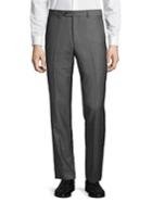 Black Brown Italian Wool Suit Separate Pants