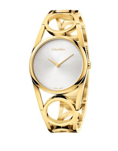Calvin Klein Goldtone Stainless Steel Watch